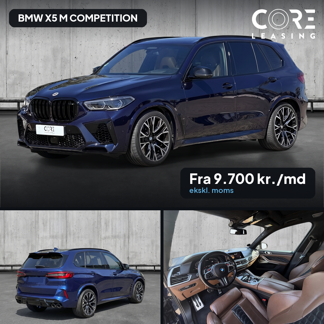 CORE Leasing opslag — BMW X5 M Competition